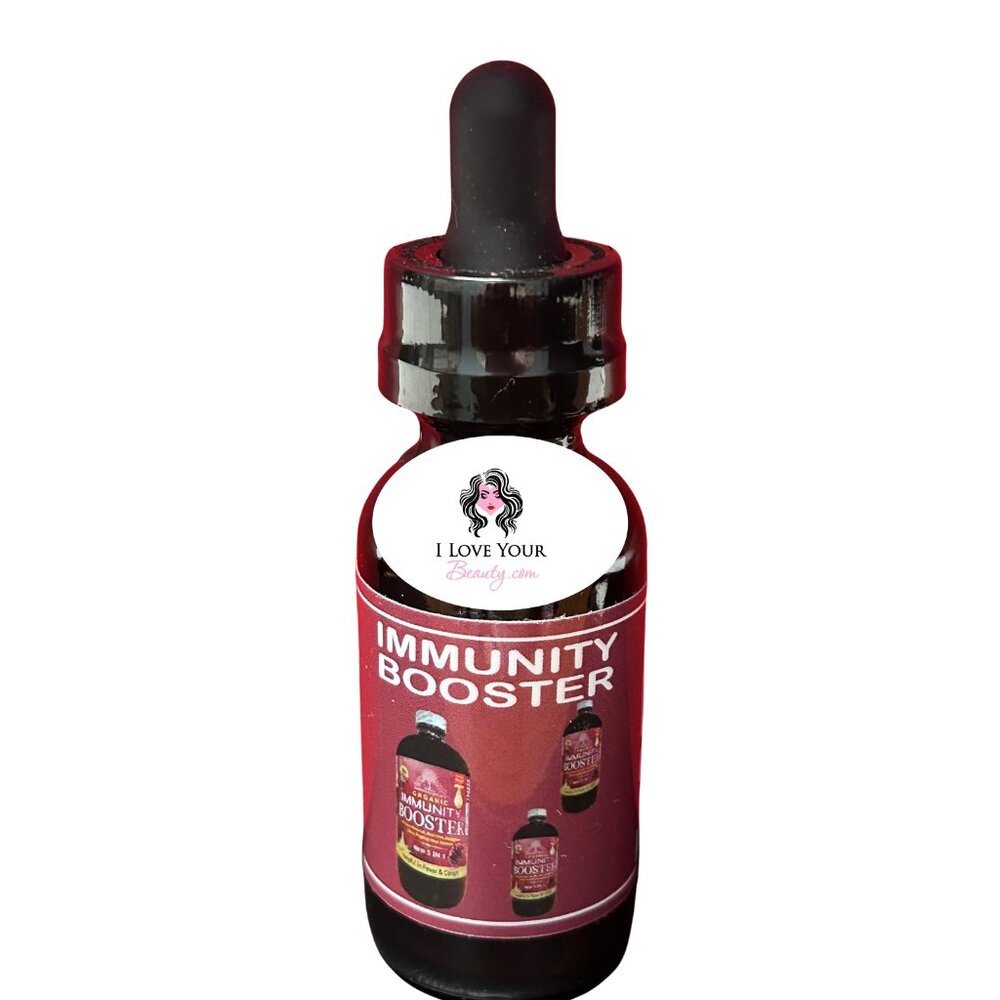 Immunity Booster Bitters – Organic Black Elderberry with Echinacea & Thyme  Herb
